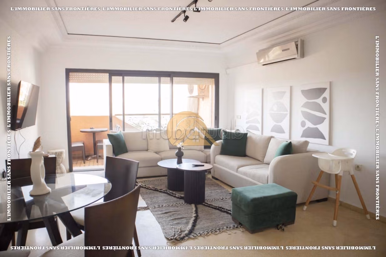 Appartamento arredato in affitto – Plein Gueliz, vicino al Lycée Victor Hugo – Marrakech