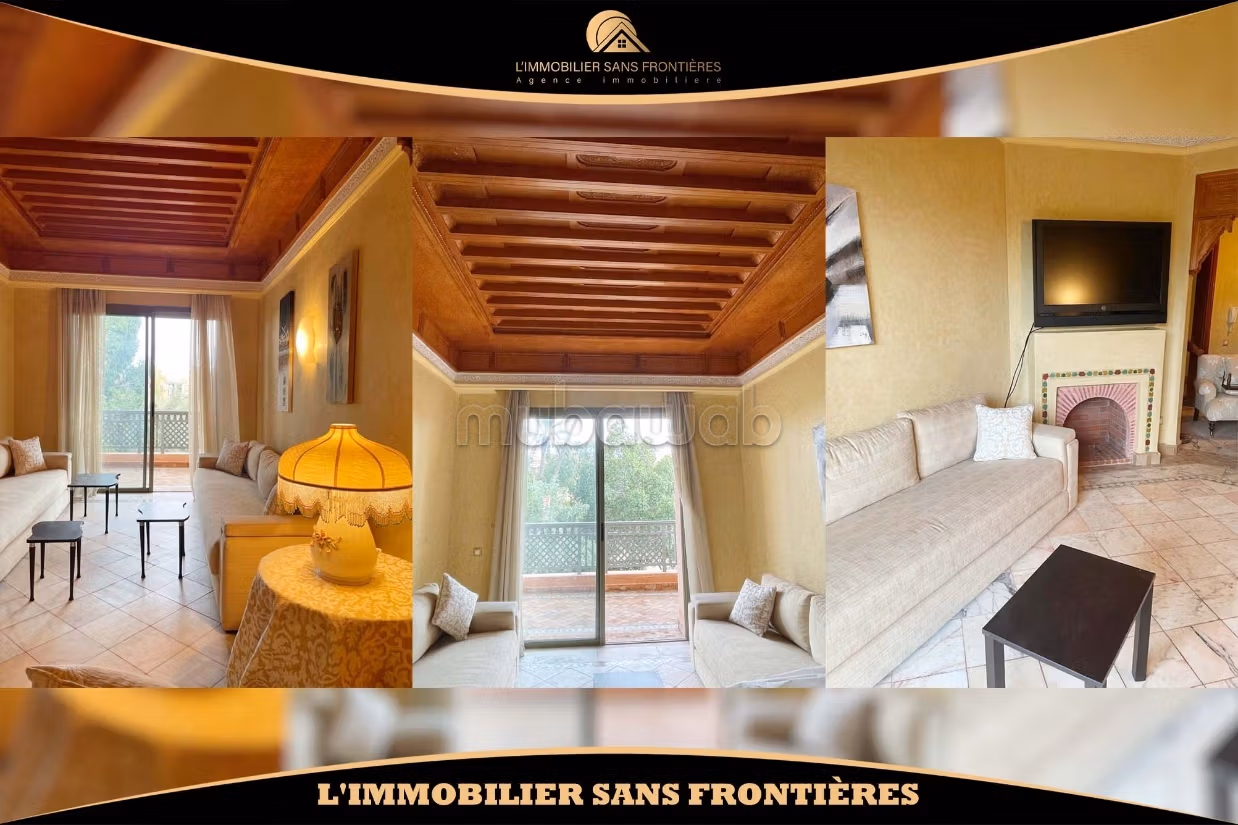 Appartement vide à vendre avec piscine collective – la Palmeraie, Marrakech