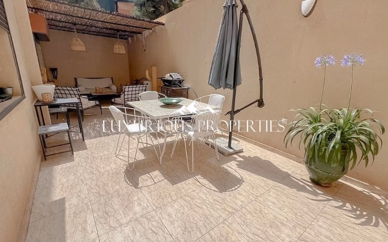 Duplex met groot terras in Victor Hugo