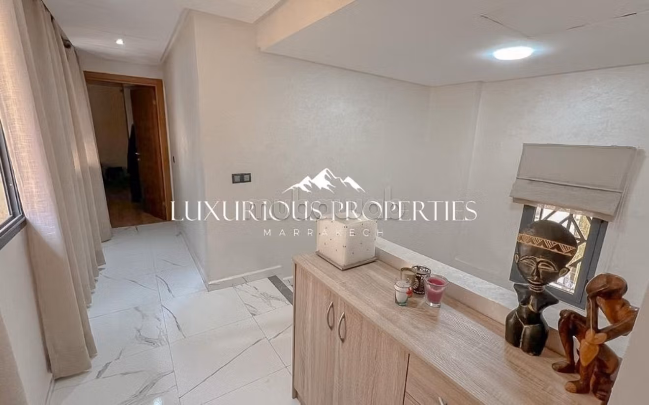 Duplex met groot terras in Victor Hugo