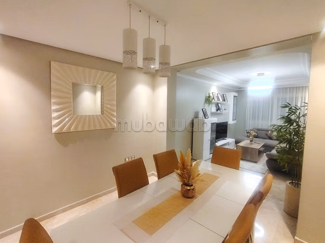 Magnifique appartement meublé de 3 chambres en location à Guéliz — 2