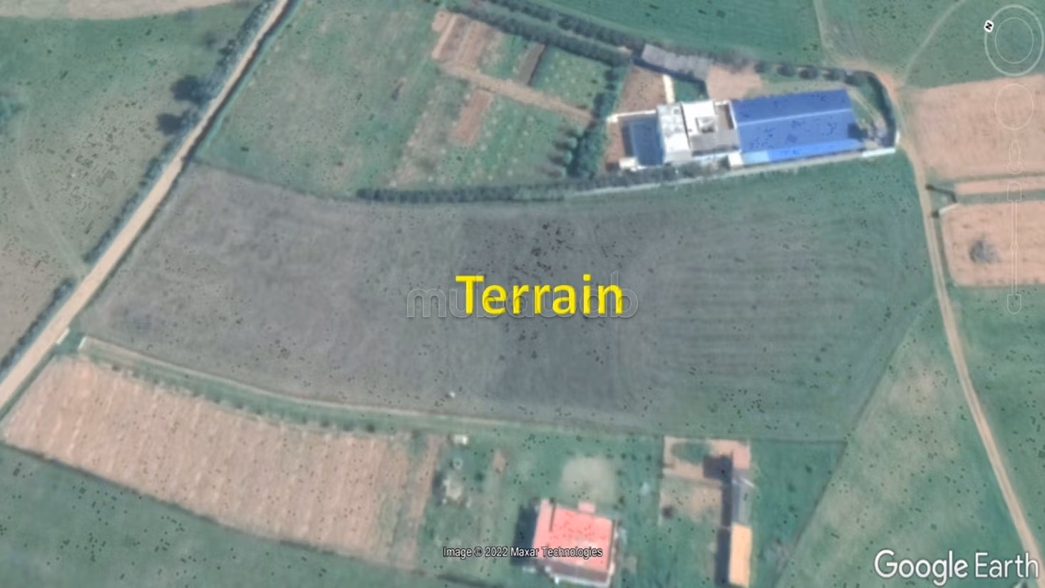 Terrain titré pour petite ferme – pohled 2