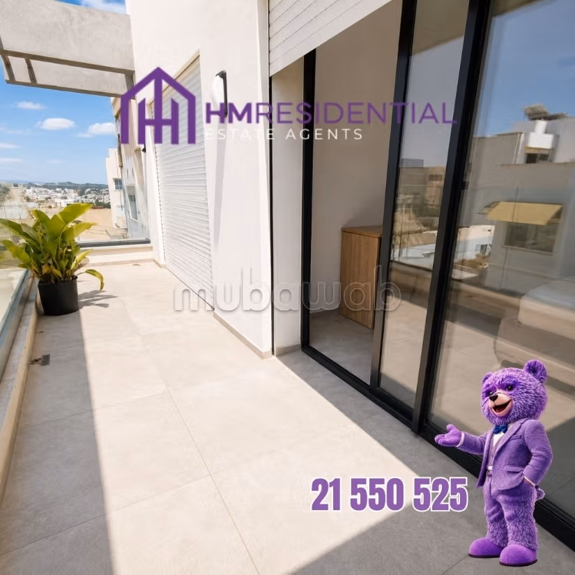 Triplex loft S4 with pool in Gammarth Hills