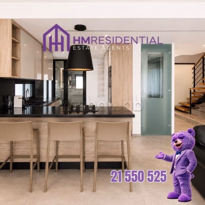 Triplex loft S4 with pool in Gammarth Hills