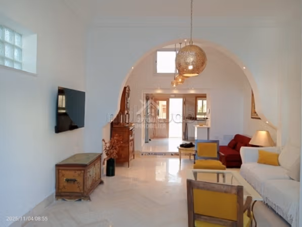 For rent a furnished apartment in La Marsa