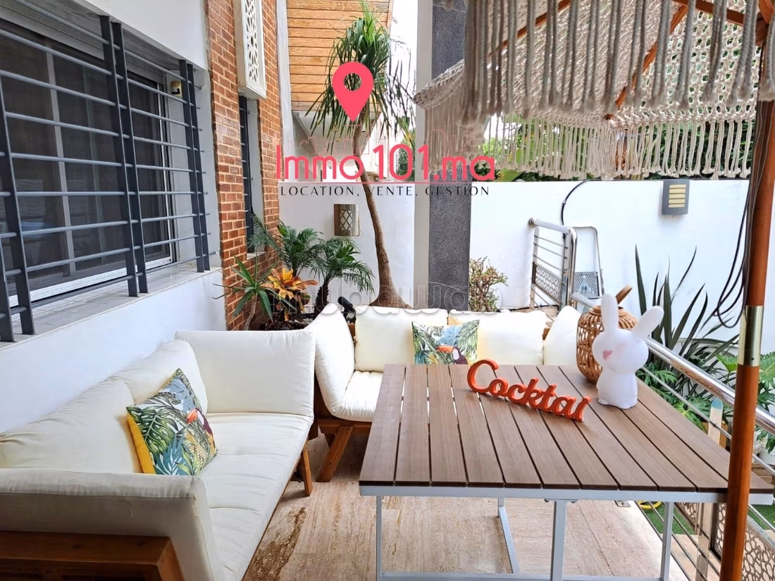 Furnished villa location in Harhoura
