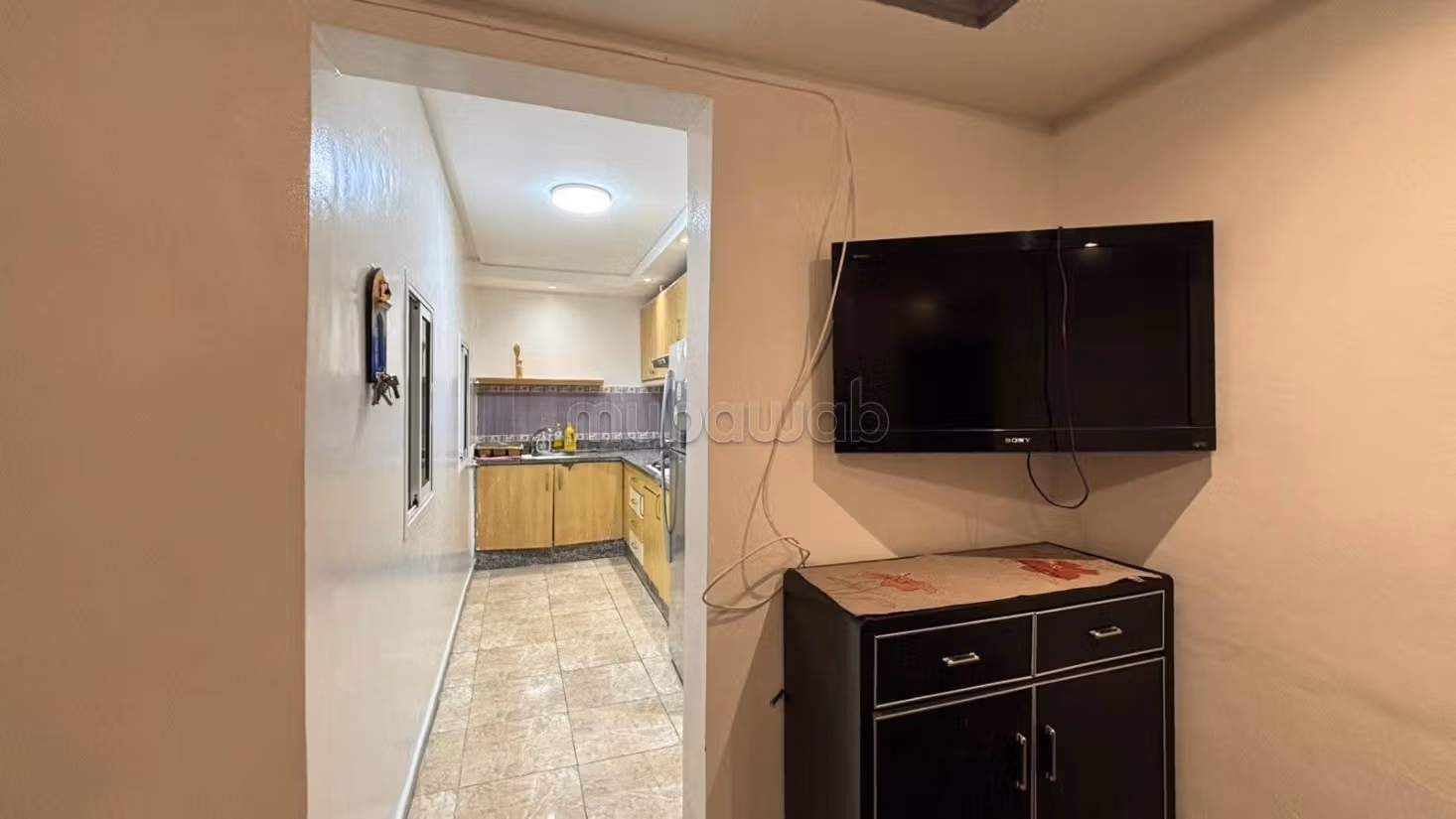 Superbe appartement à louer à Maârif Extension. 3 pièces. Meublé