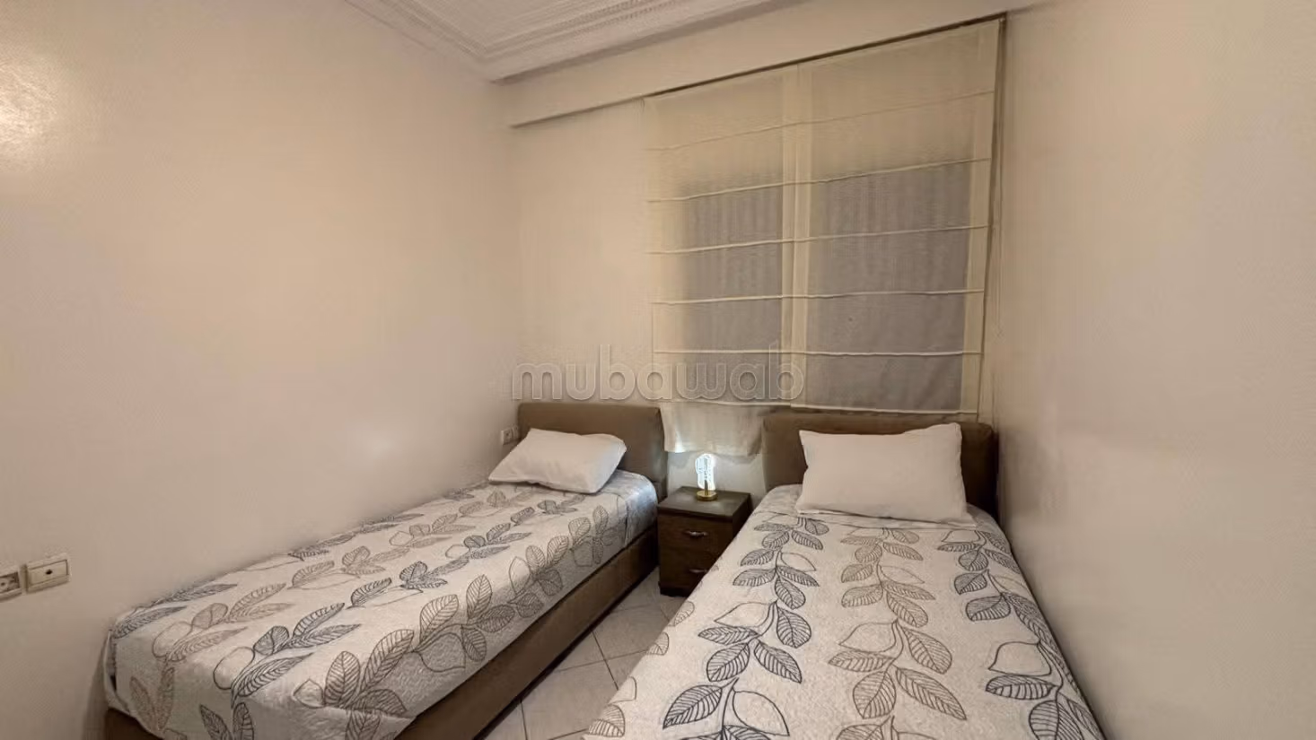 Superbe appartement à louer à Maârif Extension. 3 pièces. Meublé