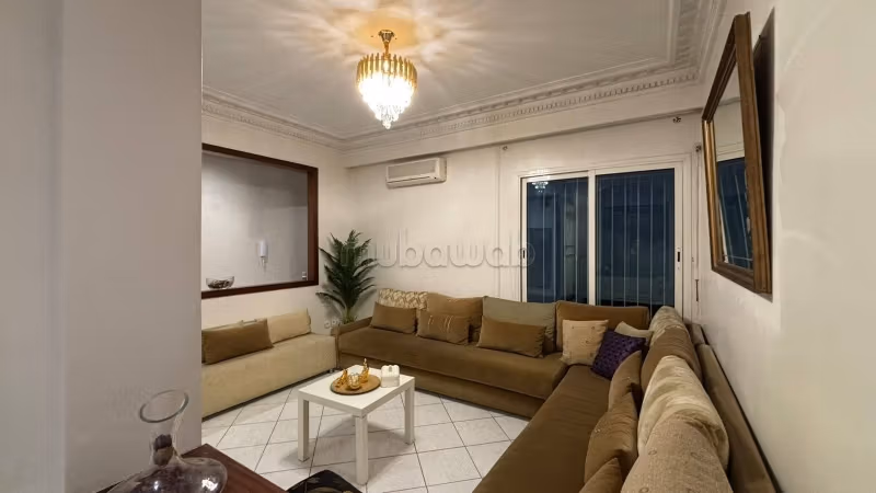 Superbe appartement à louer à Maârif Extension. 3 pièces. Meublé