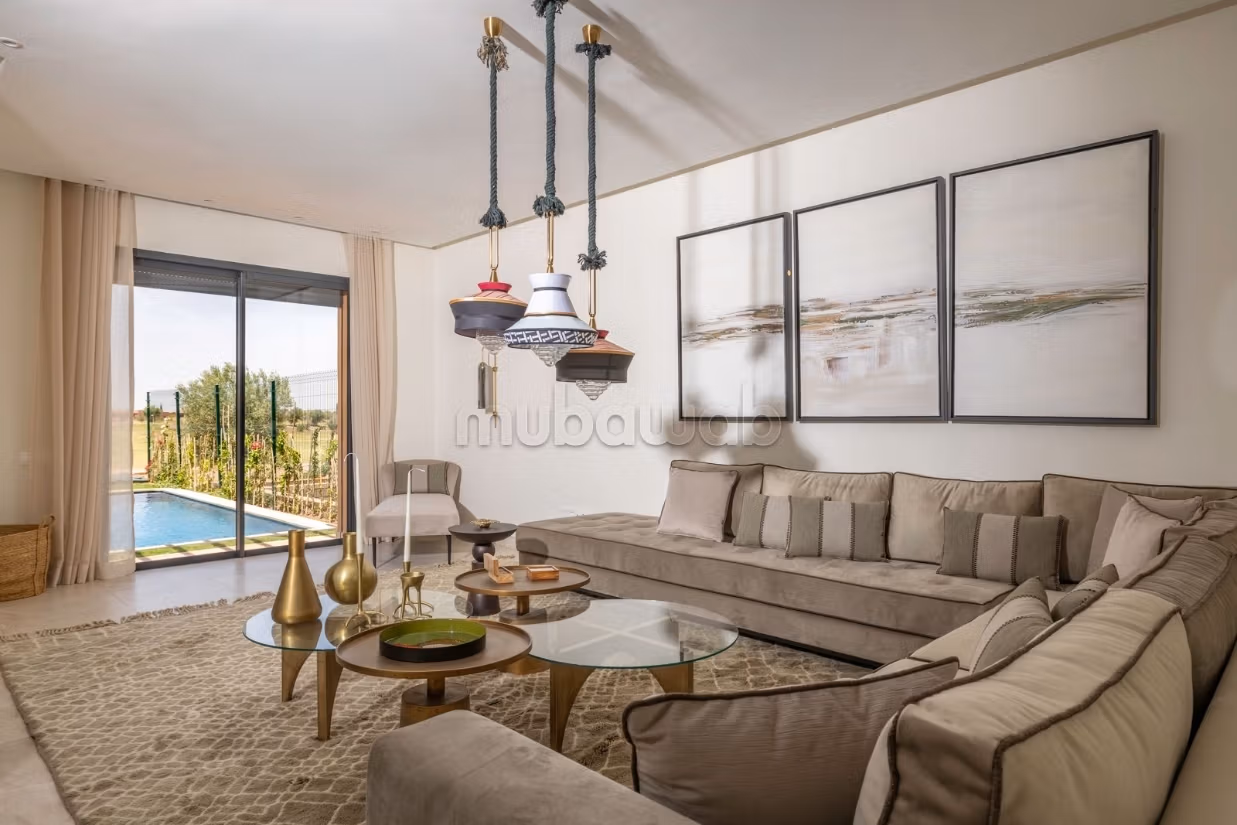 Villa with pool and golf view, Marrakech