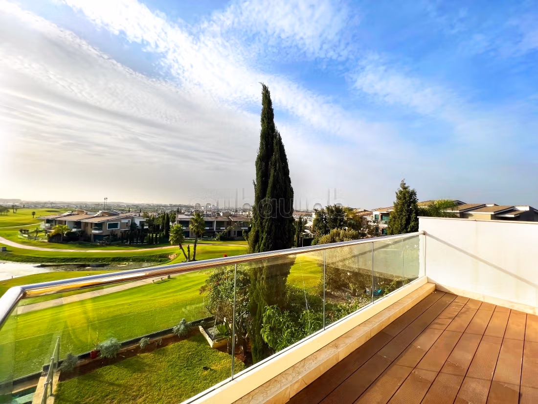 Beautiful villa on the golf course with a magnificent view