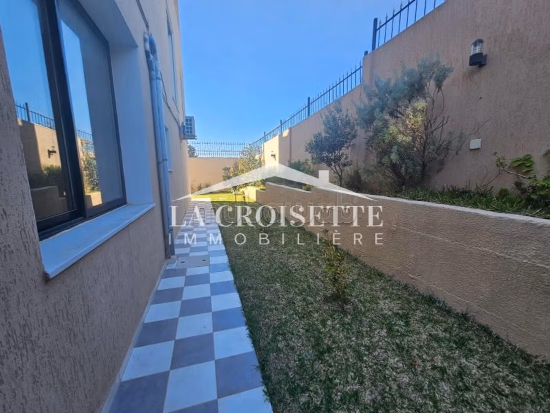 Appartamento S3 con giardino a Gammarth