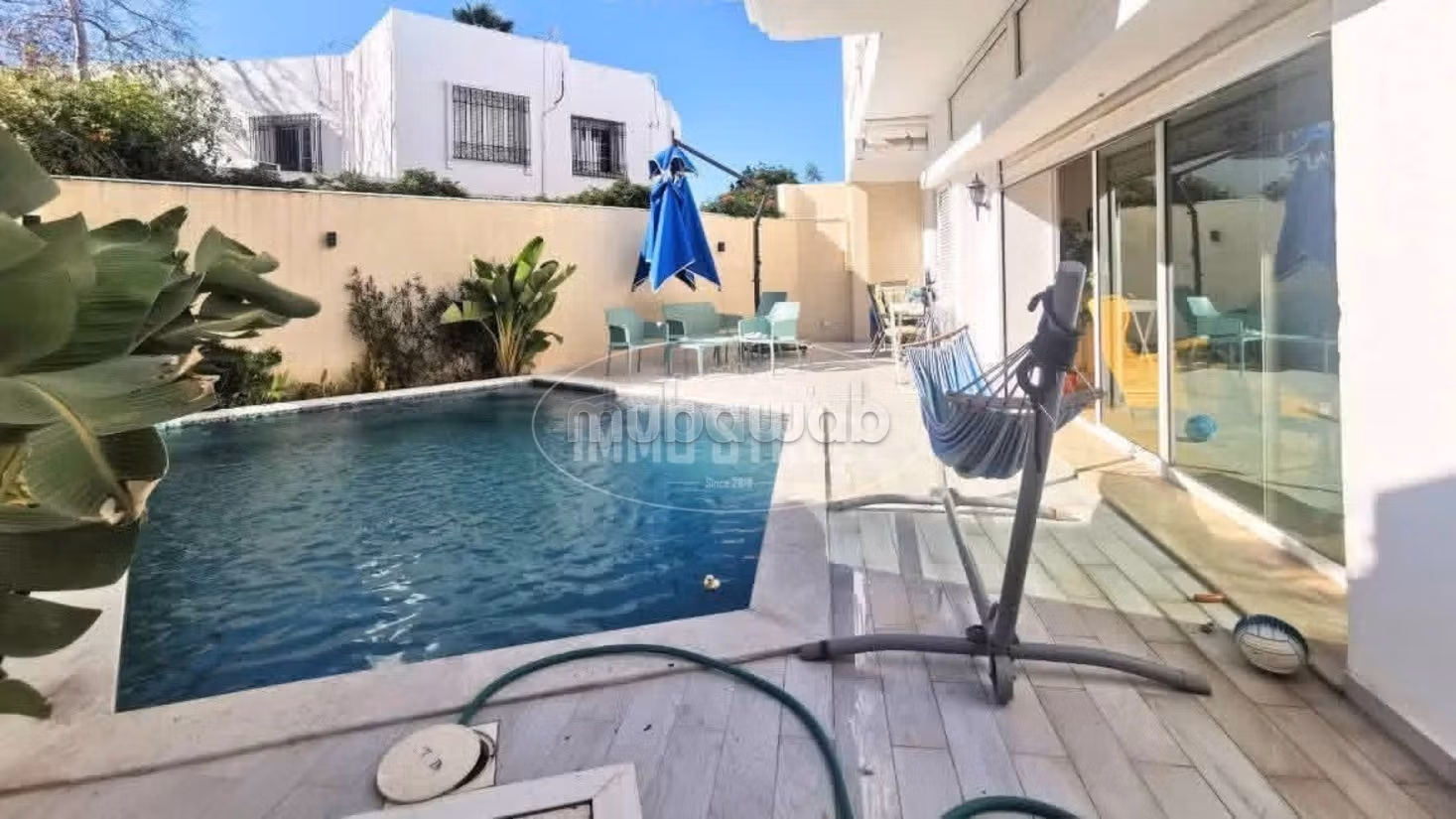 For rent - Duplex S5 with pool in La Marsa