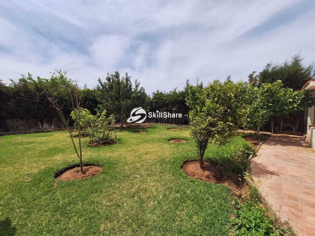 Villa avec piscine sur terrain 1000 m²