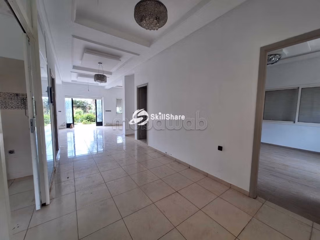 Villa avec piscine sur terrain 1000 m²