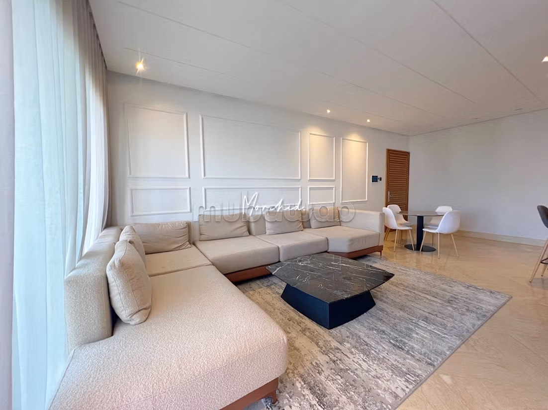 Cfc, casa finance city location d'un appartement meublé en étage élevé avec grande terrasse — 5