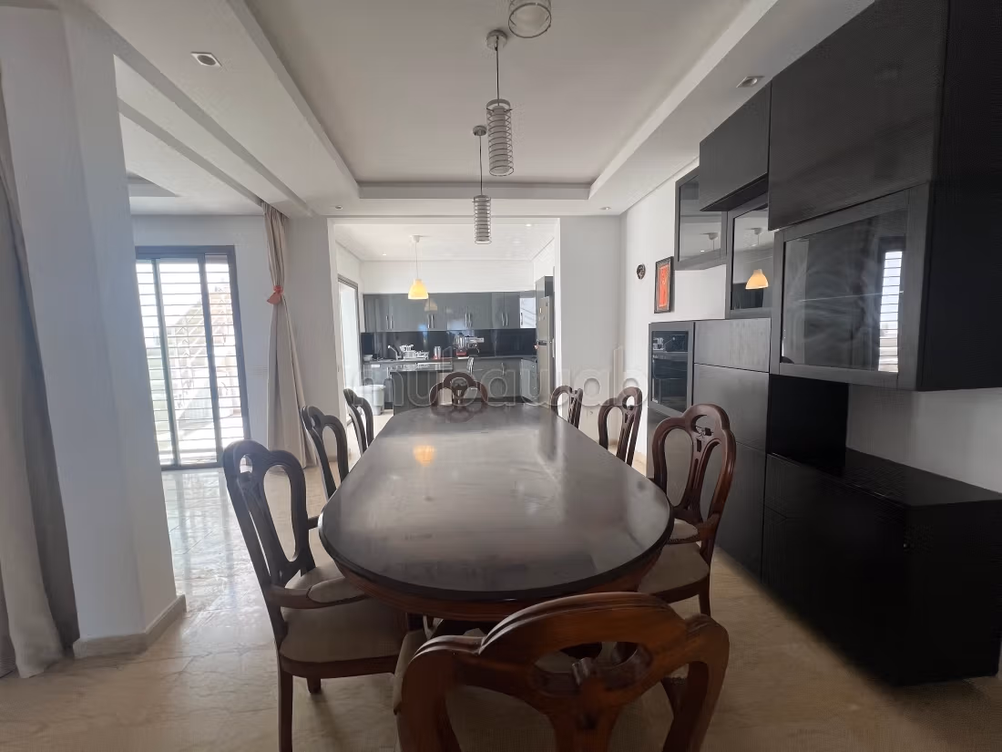 Stunning furnished villa for rent in Dar Bouazza. 3 beautiful bedrooms