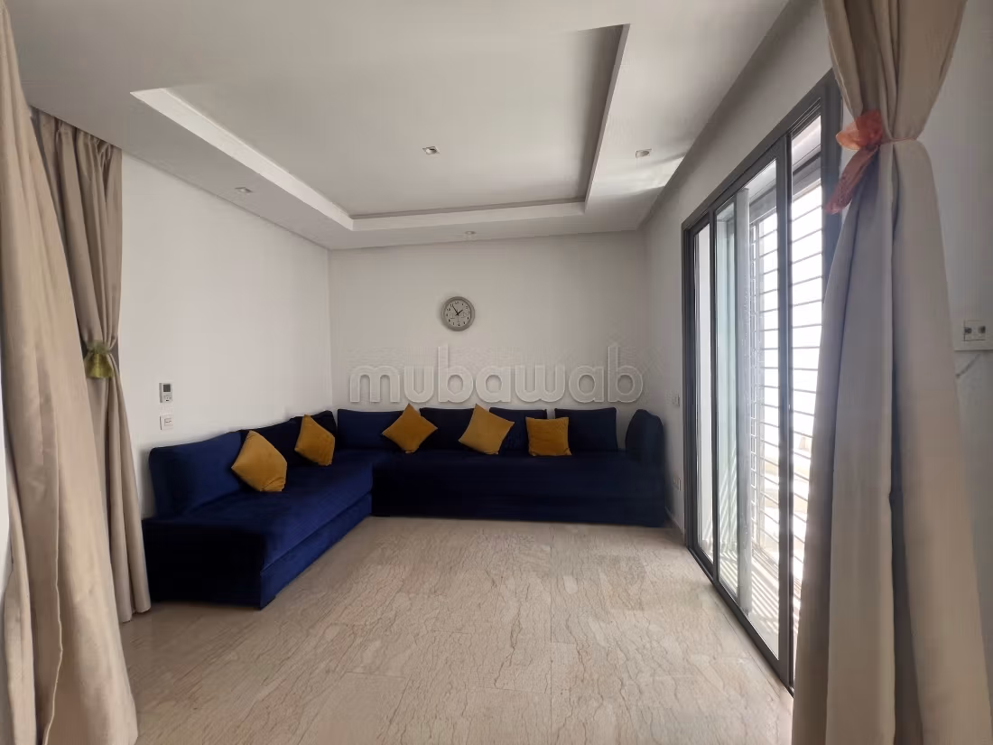 Stunning furnished villa for rent in Dar Bouazza. 3 beautiful bedrooms