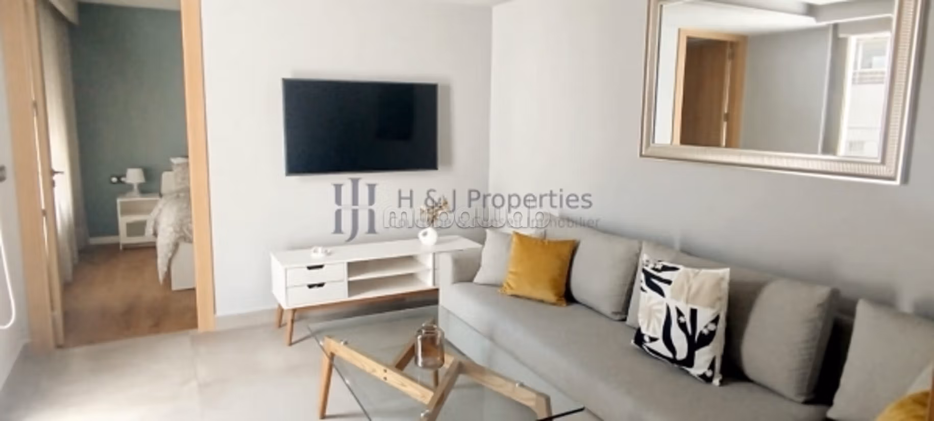 T2 meublé de 45 m² – 1 chambre – terrasse — 3