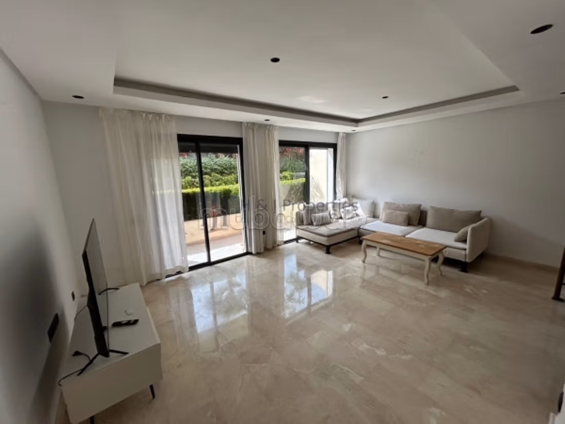 Duplex t3 meuble de 100m² en rez de jardin — 2