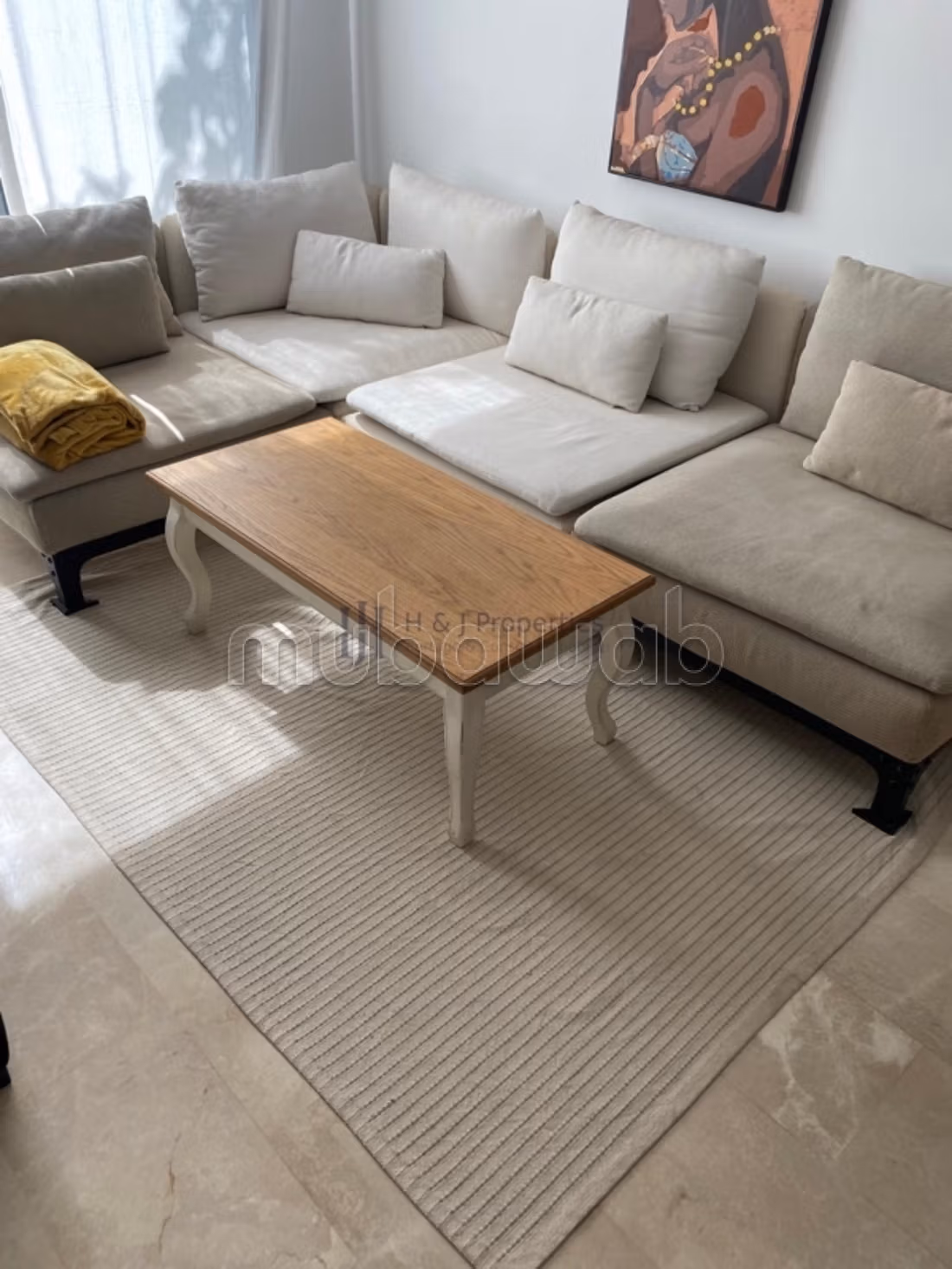 Duplex t3 meuble de 100m² en rez de jardin — 3