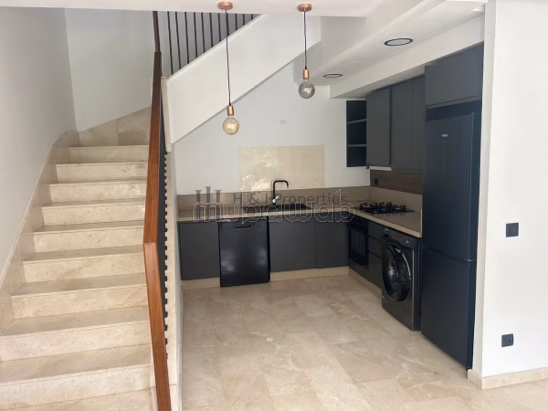 Duplex t3 meuble de 100m² en rez de jardin — 4