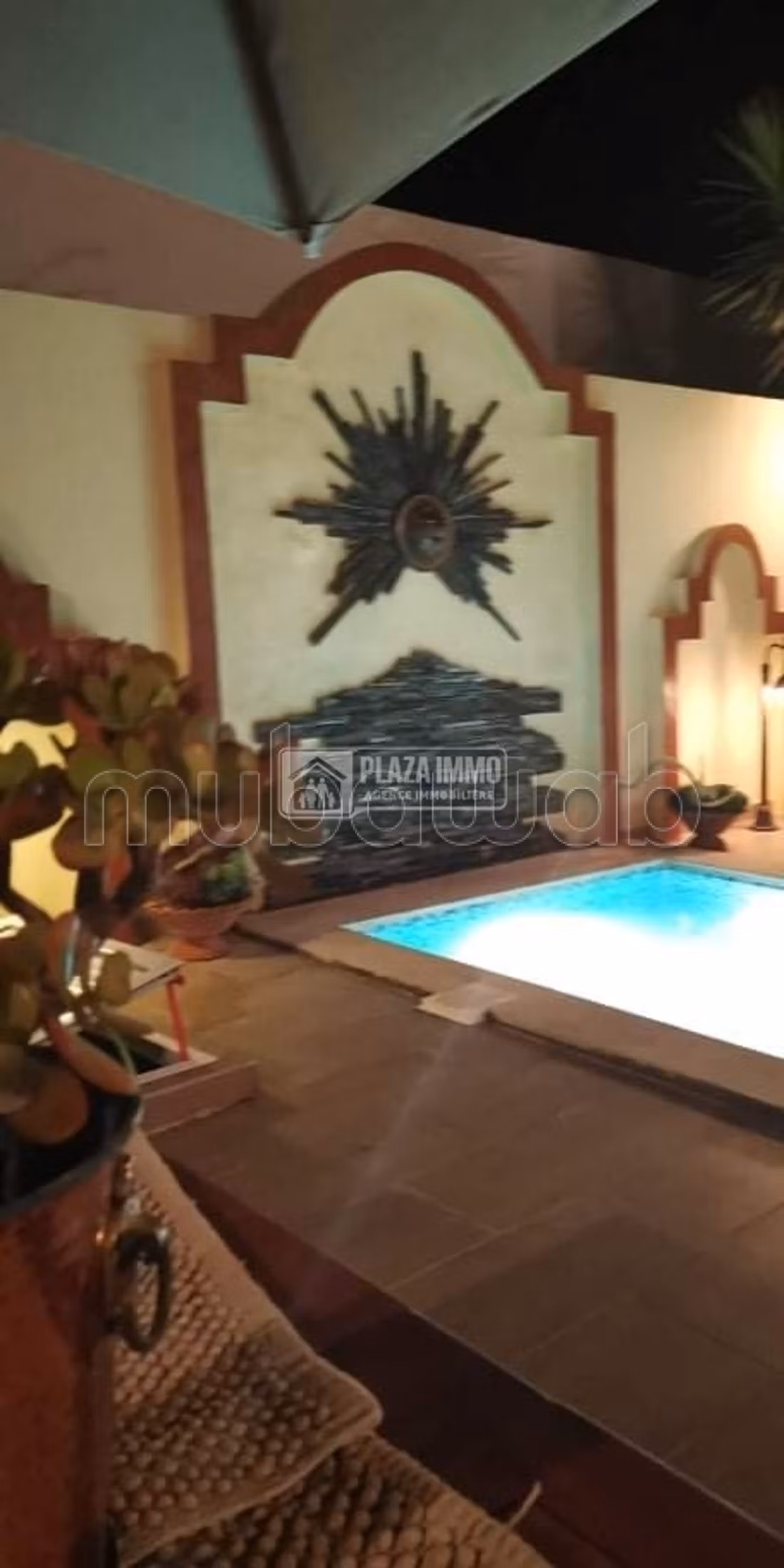 A vendre une villa arabesque