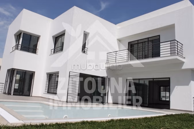 For rent a villa in Gammarth
