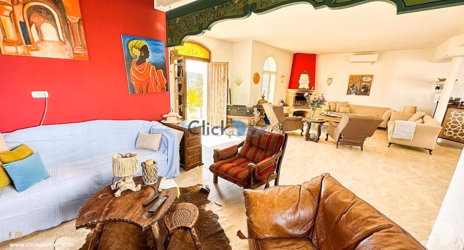 A villa pool in S3 located in Hammamet