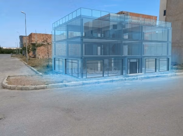 Terreno en venta 187 m ruta el aounia R2 2 fachadas