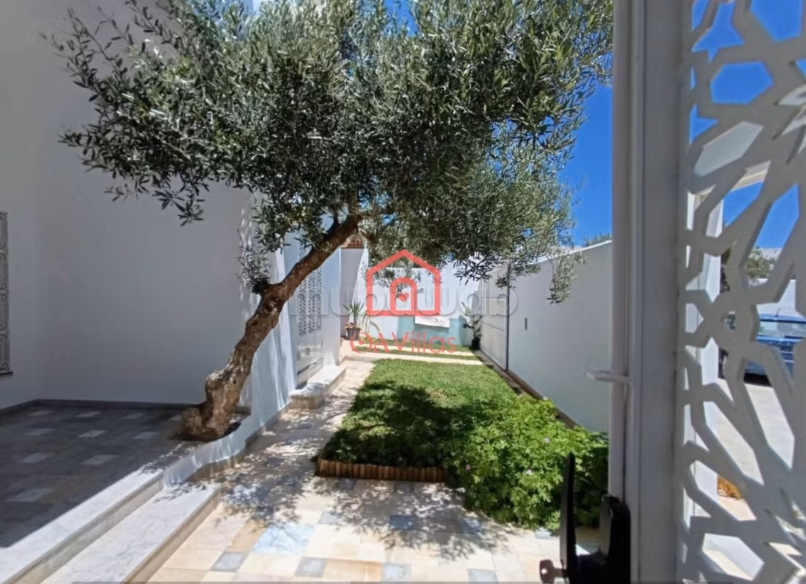 Villa in S4 with pool located in Hammamet Nord