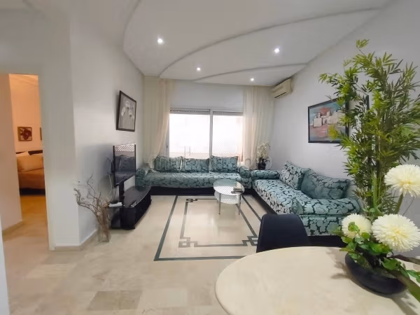 Furnished studio 54m² Bourgogne 5500 dh