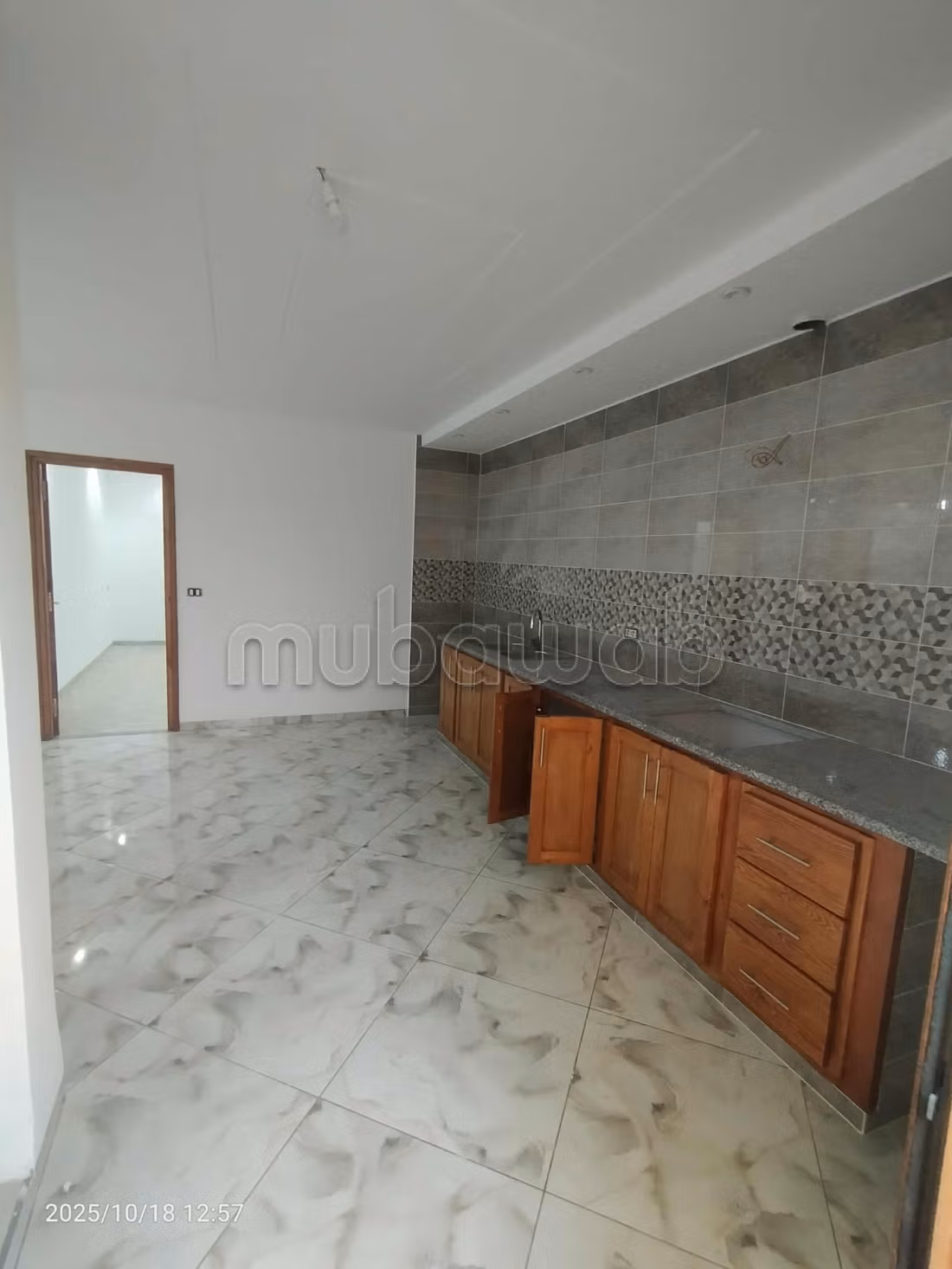 A newly built villa near the beach