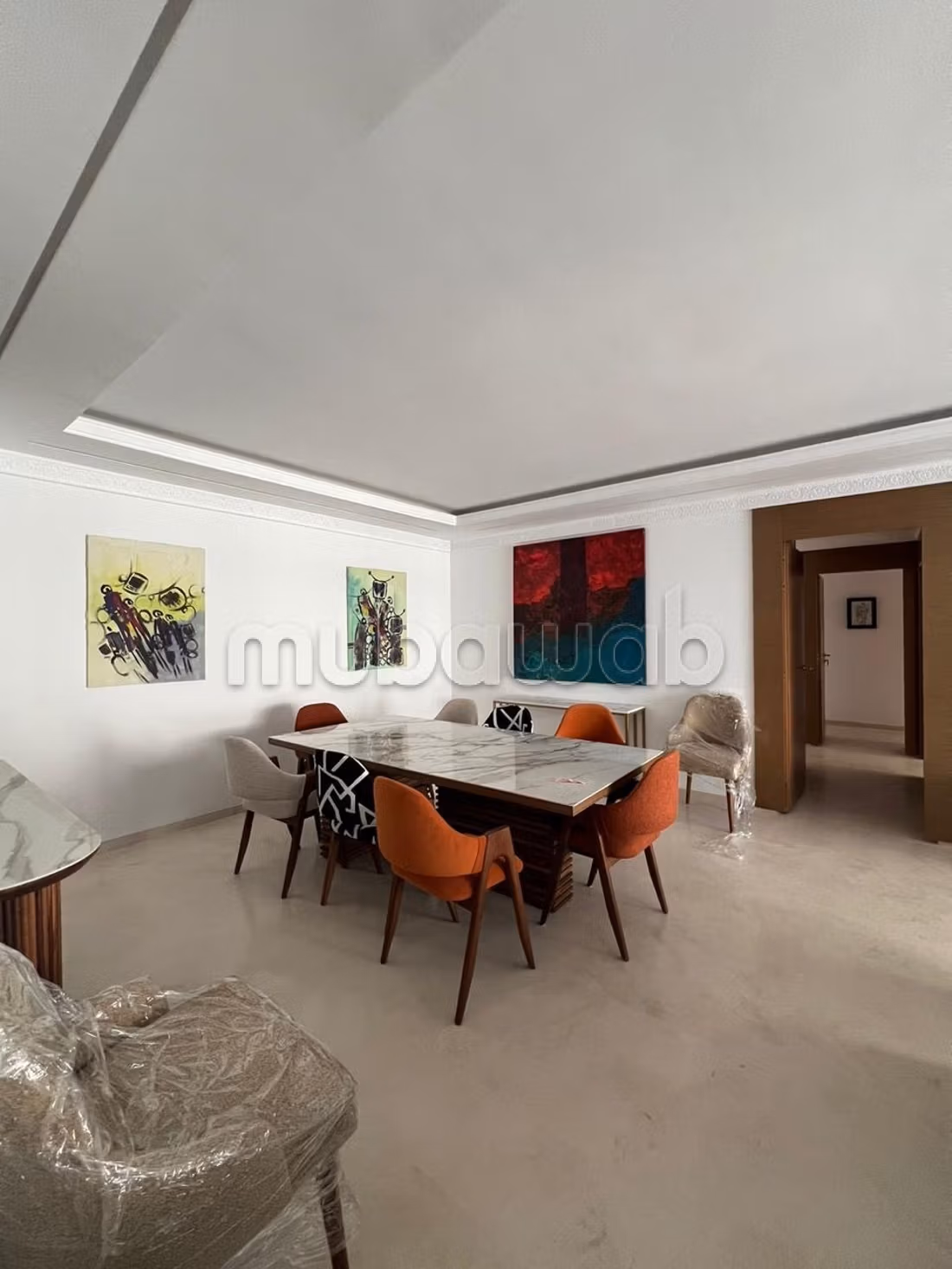 Location d'un appartement à Haut Agdal. 3 belles chambres. Meublé — 3