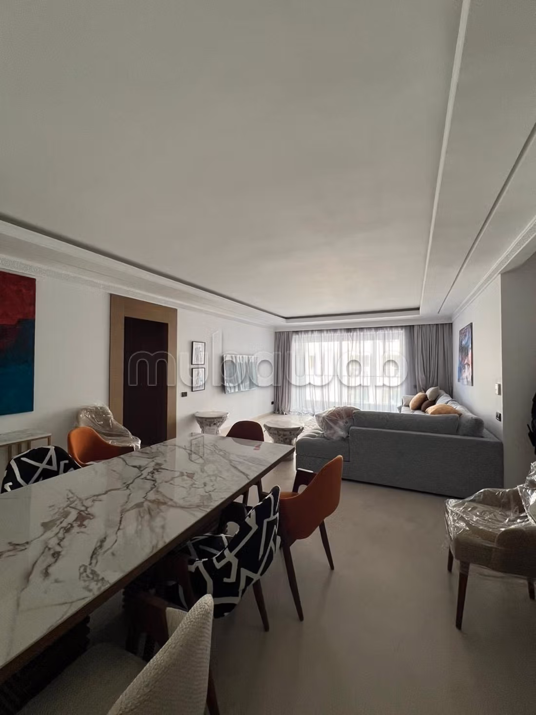 Location d'un appartement à Haut Agdal. 3 belles chambres. Meublé — 4