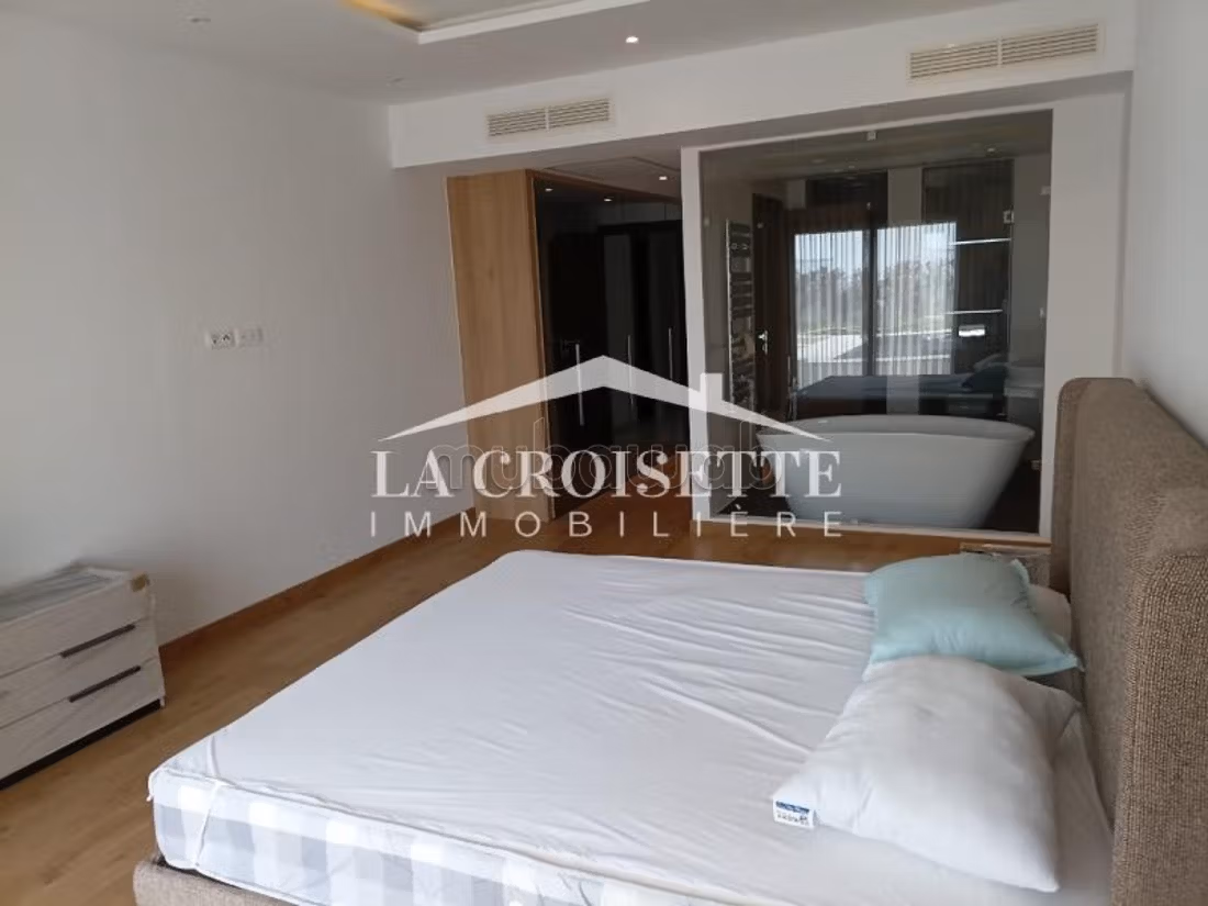 Appartement s2 meublé avec piscine à Gammarth