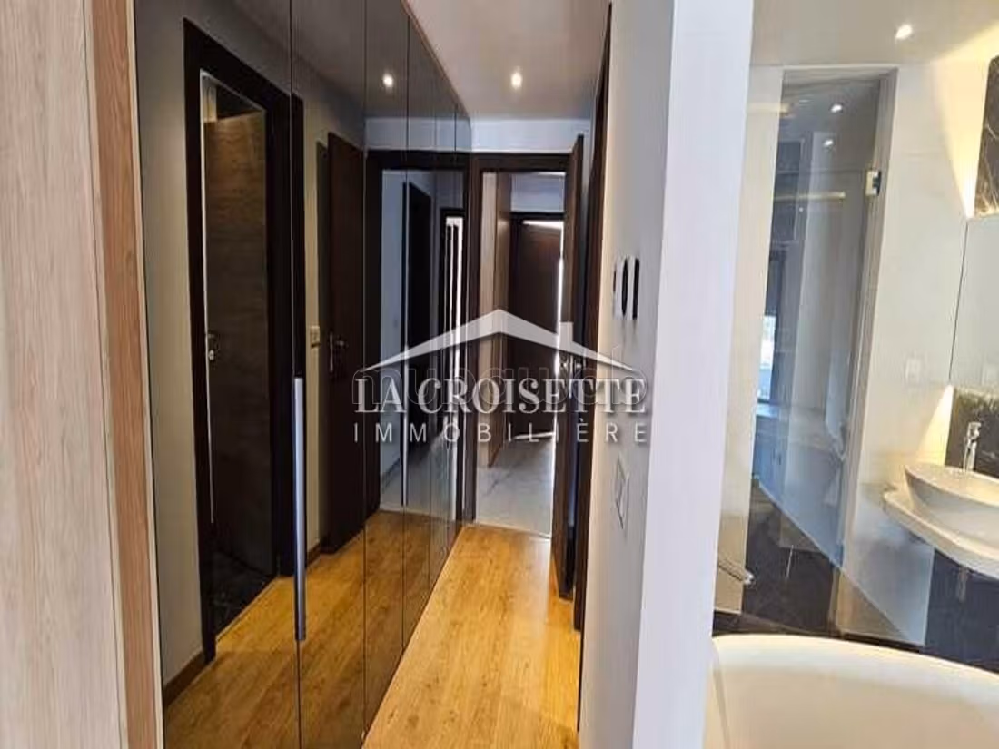 Appartement s2 meublé avec piscine à Gammarth