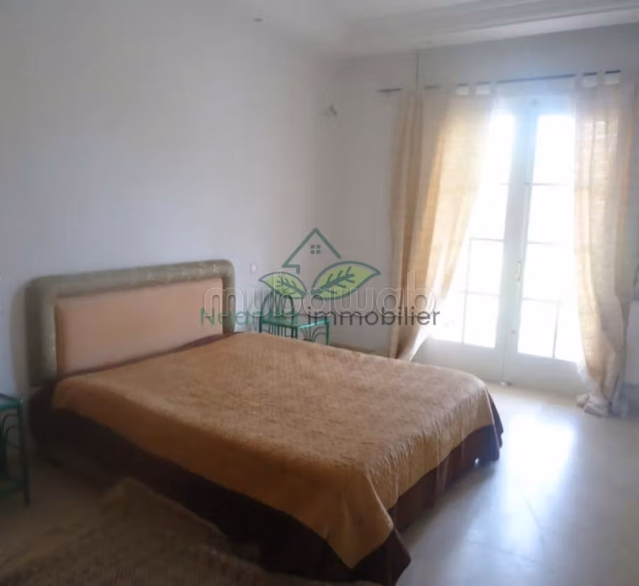 Location Estivale Villa S4 avec Jardin a Hammamet