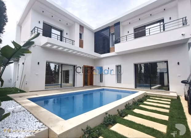 Villa S3 piscine à vendre Hammamet