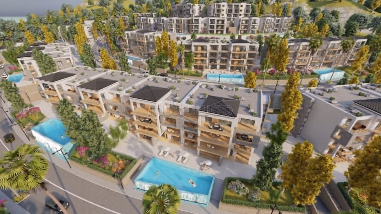 Luxe appartement à vendre avec vue sur mer à M'nar - Widok 6