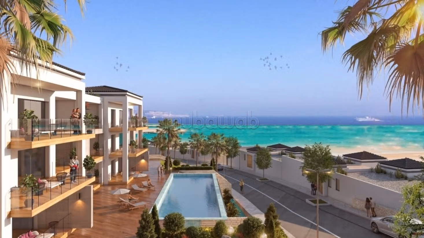 Luxe appartement te koop met uitzicht op zee in M'nar