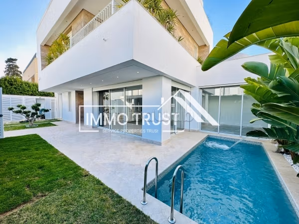 Villa S3 avec jardin à Gammarth