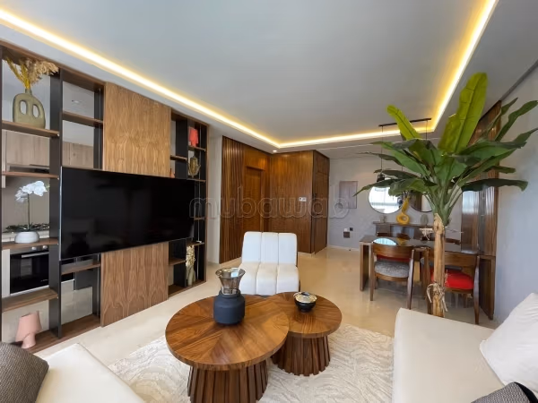 Bellissimo appartamento in affitto a Casablanca Finance City. Superficie totale 60 m². Ammobiliato