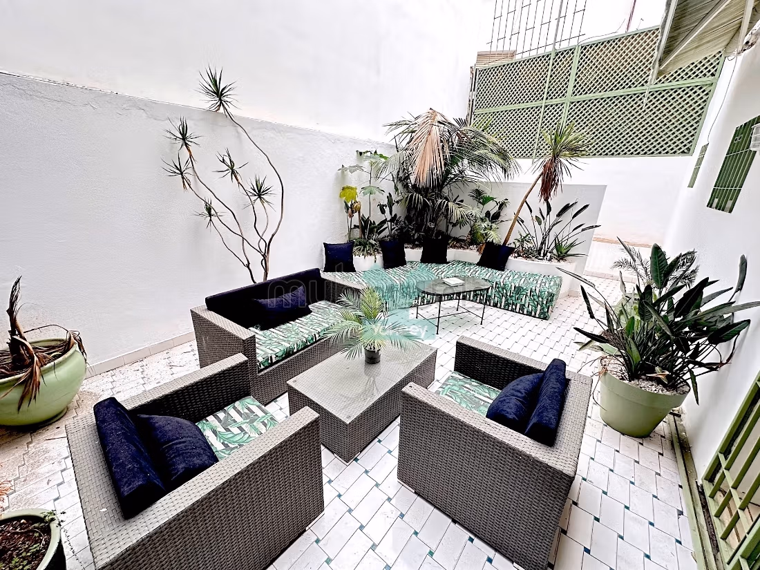 Beau rez de jardin au triangle d'or — 2