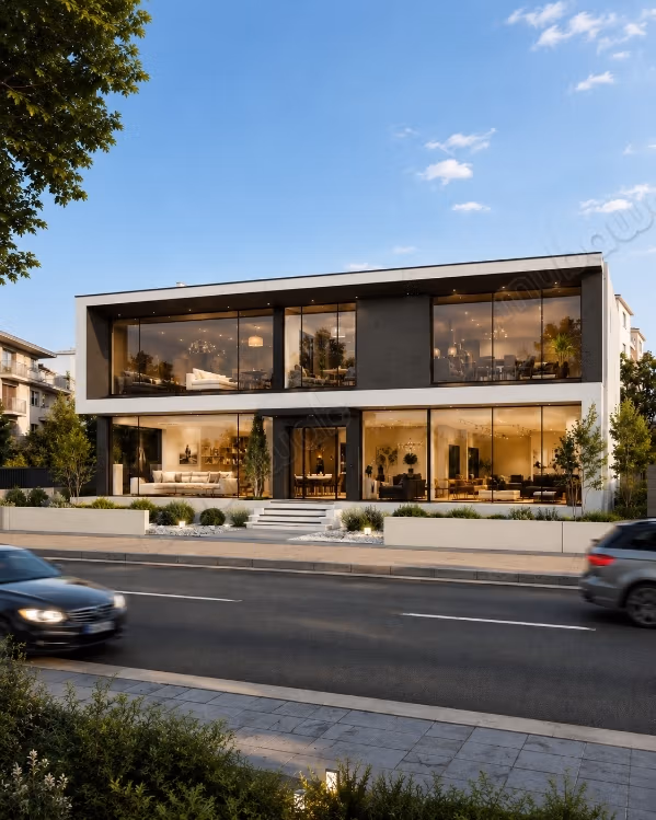 Emplacement prime pour cette villa commerciale