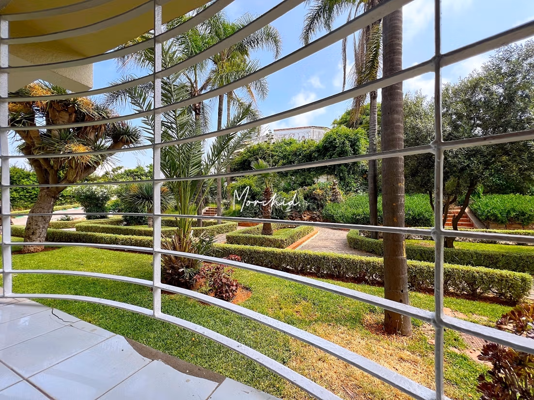 A louer Appt Rez de Jardin 2ch rte azzemour