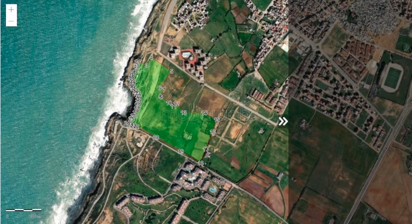 Terrain 13ha Touristique Vu Mer A Asilah