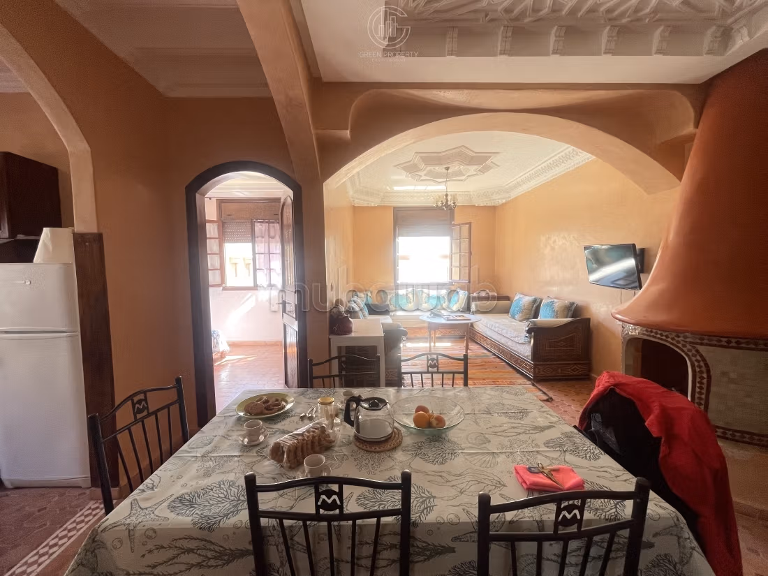 Appartement chaleureux avec cheminée