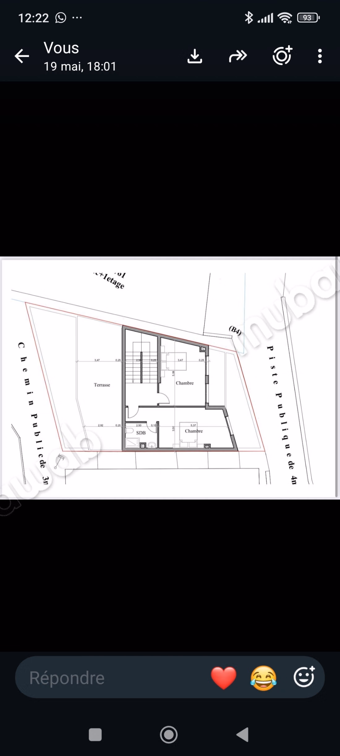 Terrain pour maison R2 avec vue sur Mer à Nouinouich