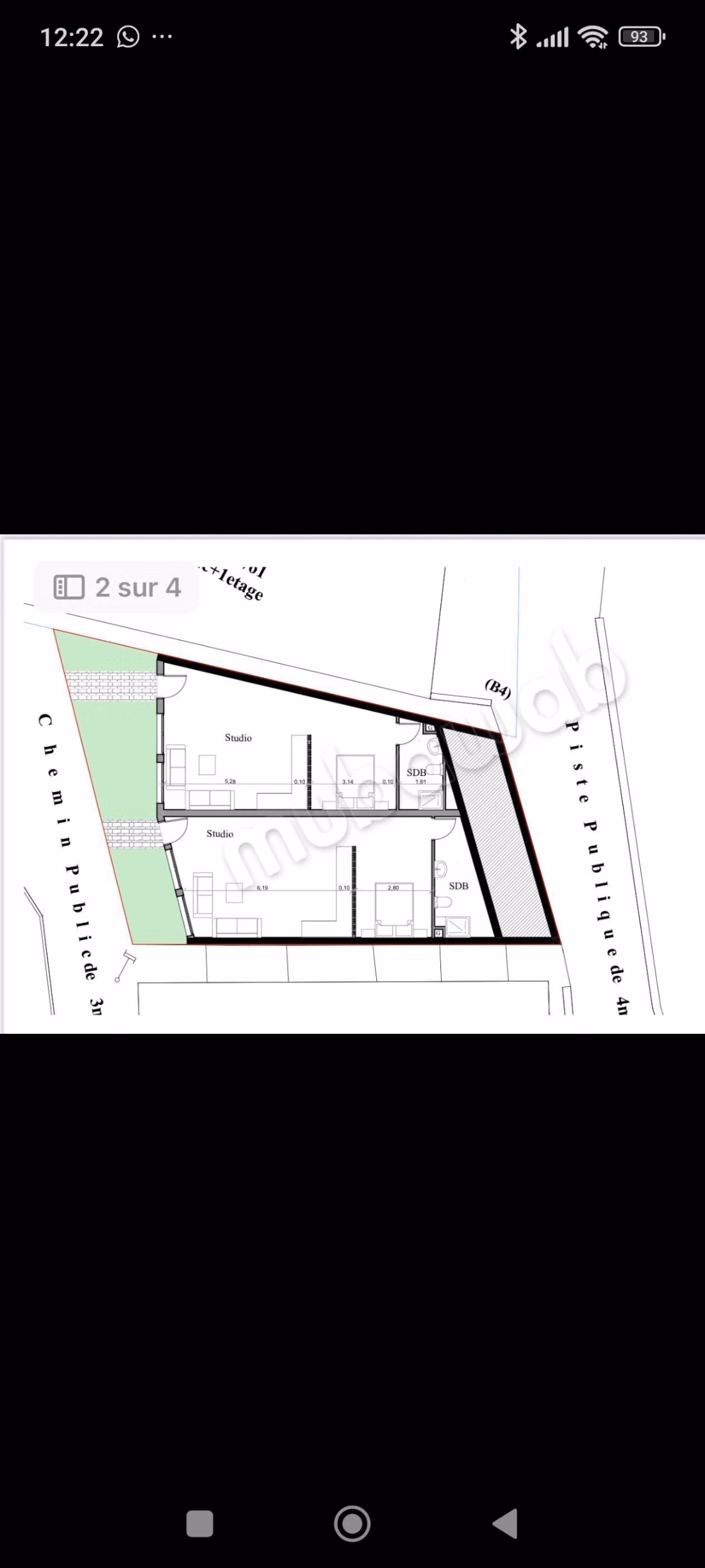 Terrain pour maison R2 avec vue sur Mer à Nouinouich